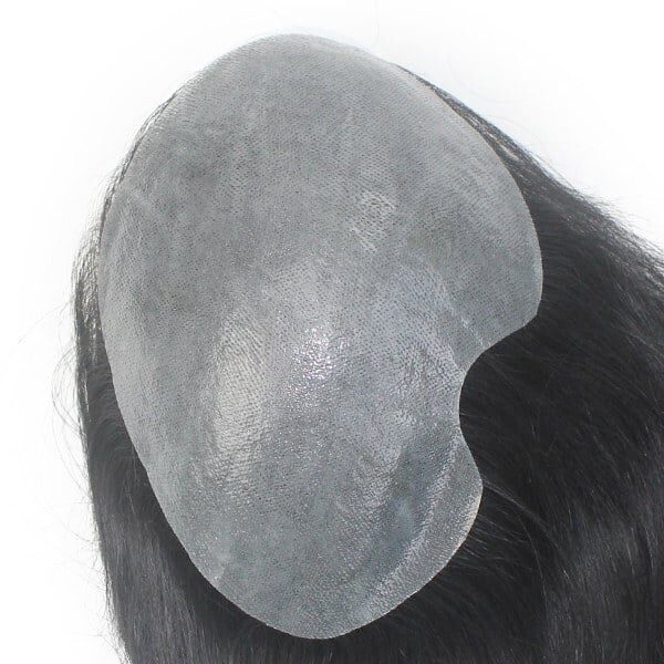 LW872 Thin Skin Half Wig Hair Replacement for Women (1)