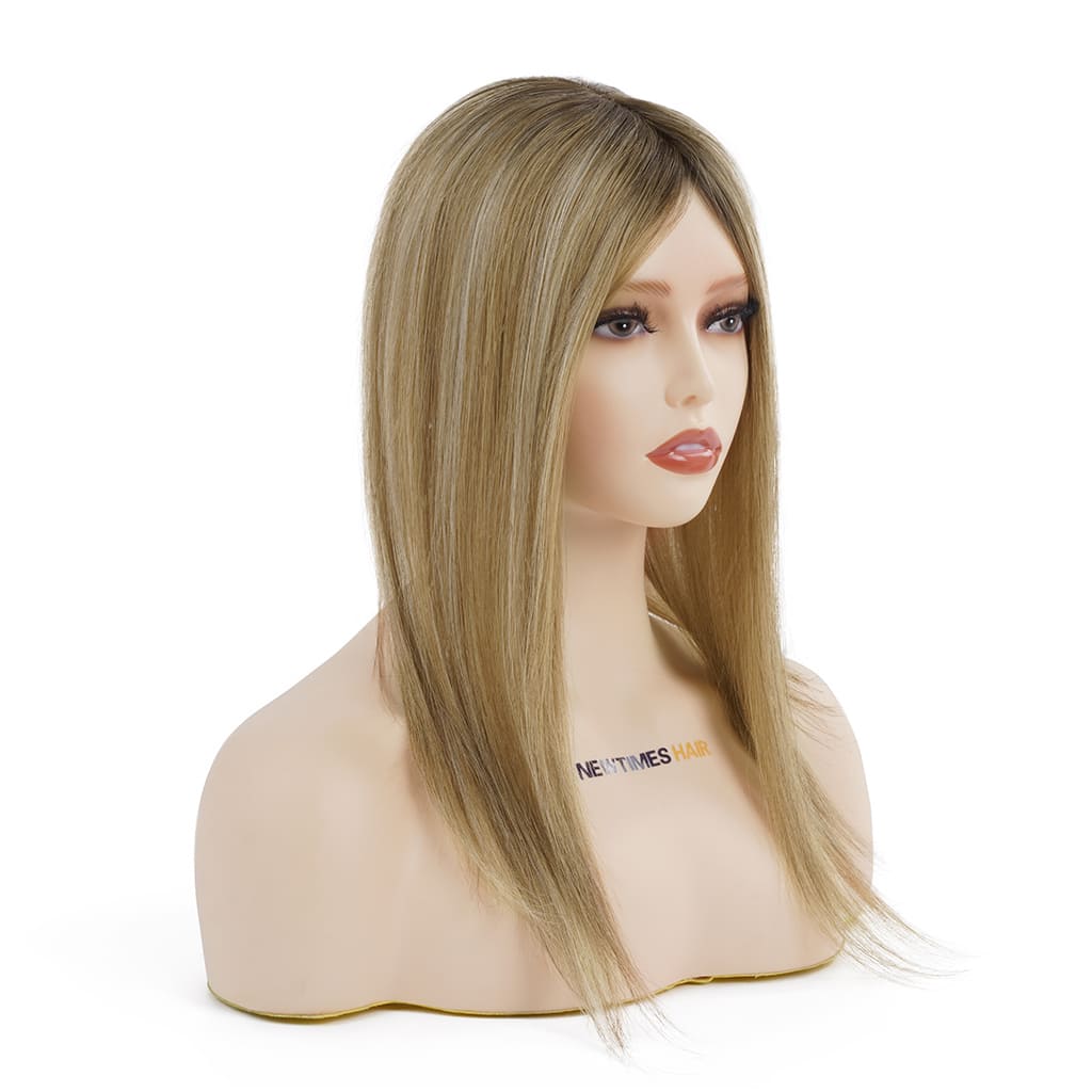 MT56 Women’s Mono Top Hair Topper With Remy Hair Wholesale (7)