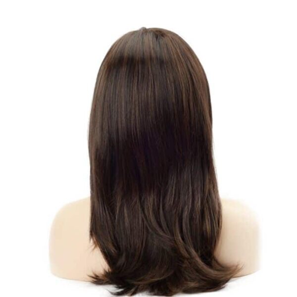 Dark-Hair-with-Golden-Highlights-Synthetic-Wiglet-3