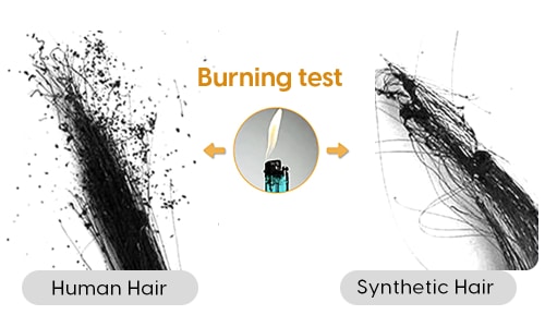 human-hair-burning-test