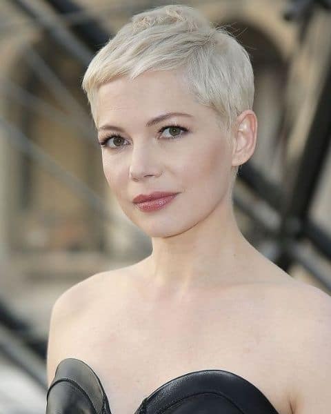 Hairstyle-for-women-with-thinning-hair-Short-Straight-Light-Platinum-Blonde-Pixie