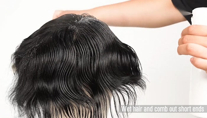 3-wet-hair-and-comb-out-short-ends-1