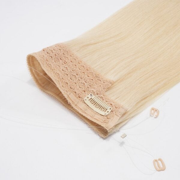 Halo-Hair-Extensions-in-Premium-Remy-Human-Hair-Blonde-613-1