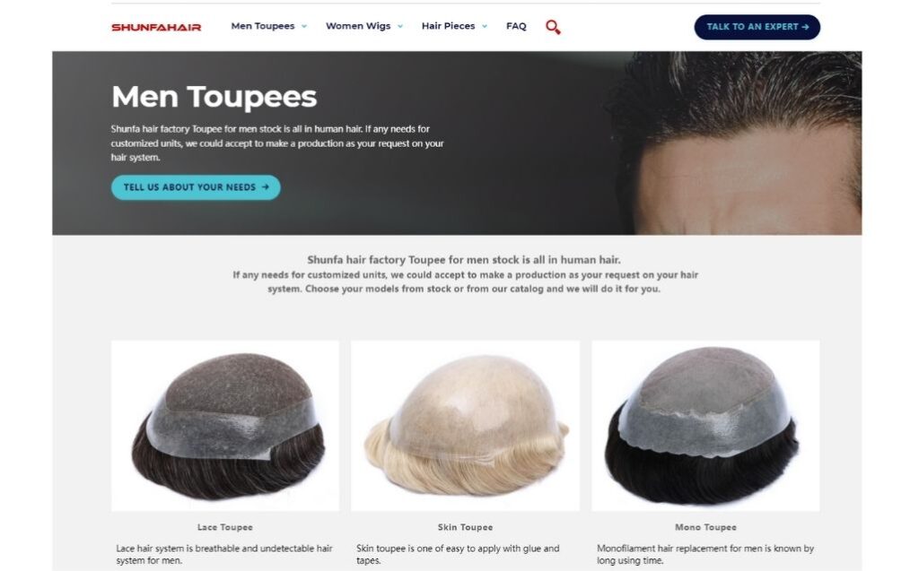 mens hair pieces manufacturers chinatoupees