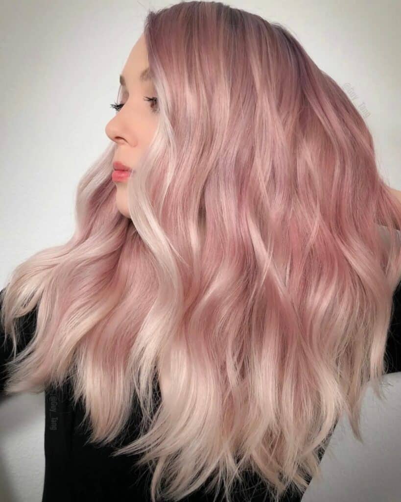 Pastel-Pink-best-hair-color-for-thin-hair-