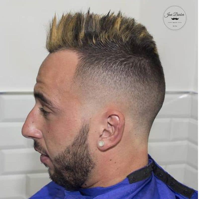 Faux-Hawk-Bald-Fade-for-men-with-receding-hairline
